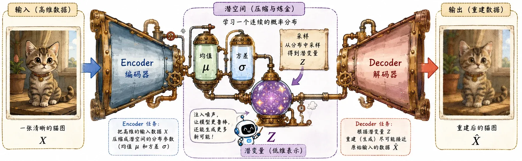 VAE 潜空间