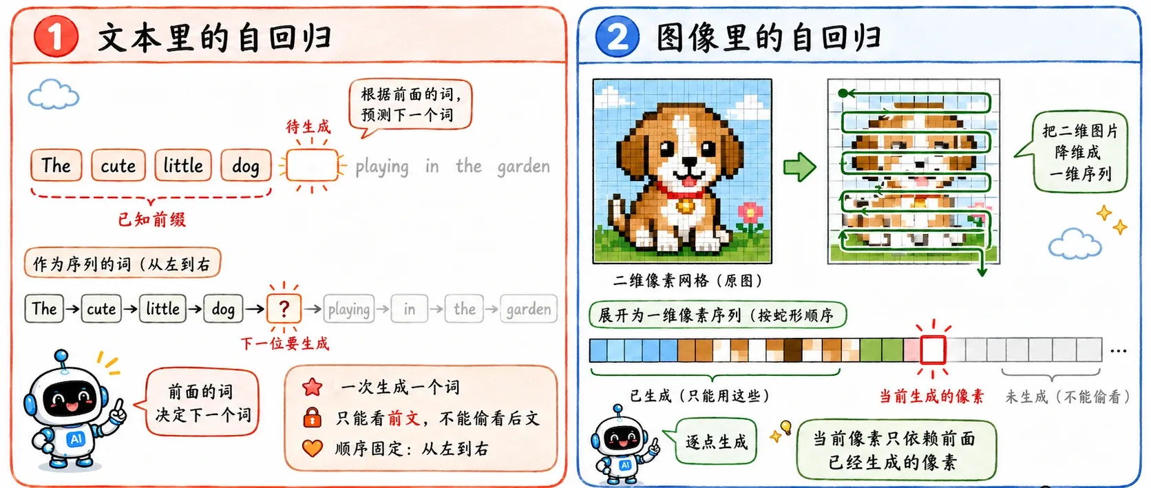 自回归生成