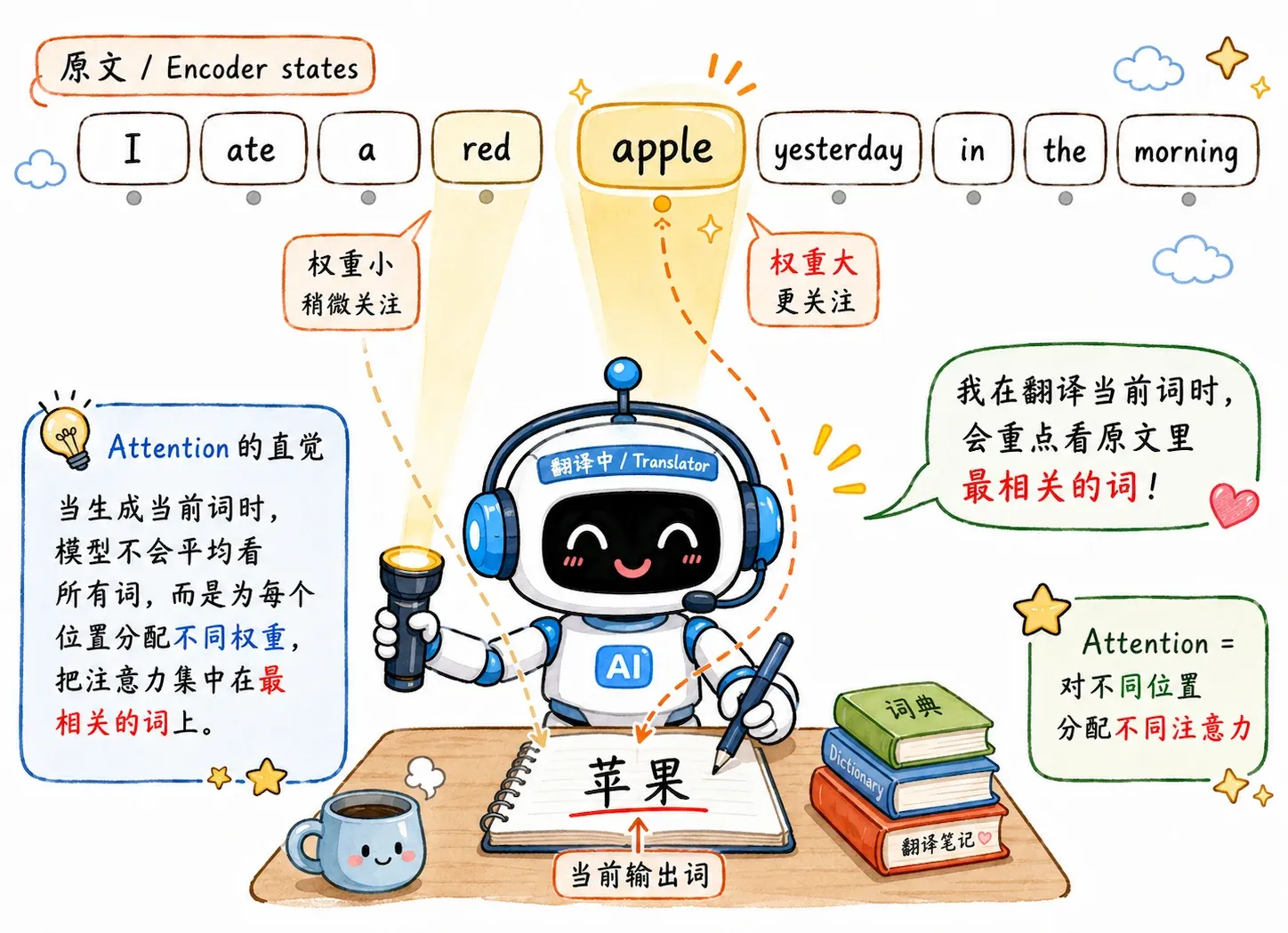 Attention 动态上下文