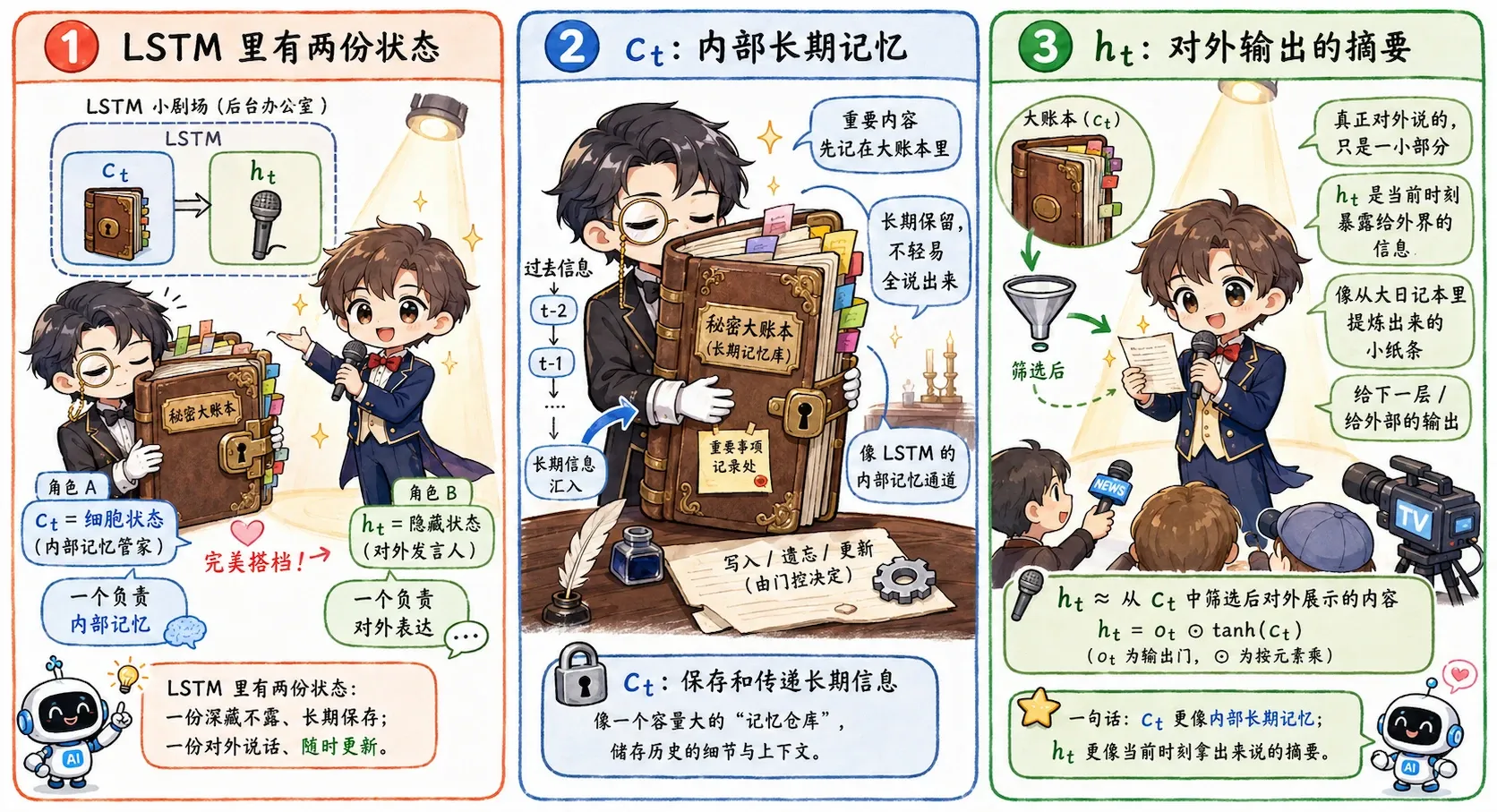 LSTM 双状态